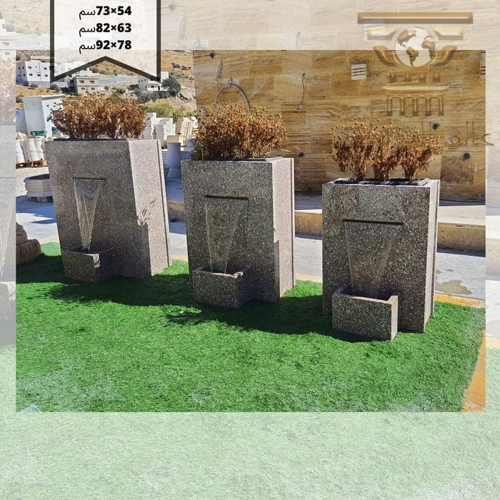 شلال مع فور جرانيت بتصميم مودرن قوي وأنيق
