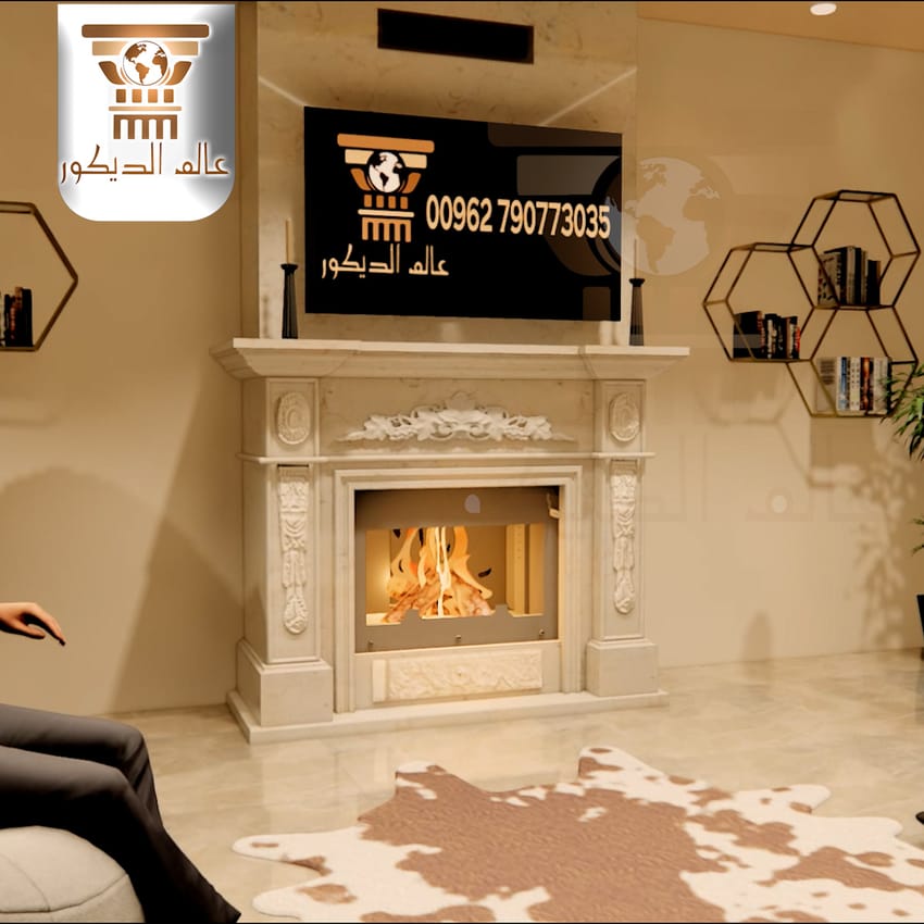 فاير بليس F7009 بتصميم كلاسيكي مزخرف وواجهة فاخرة