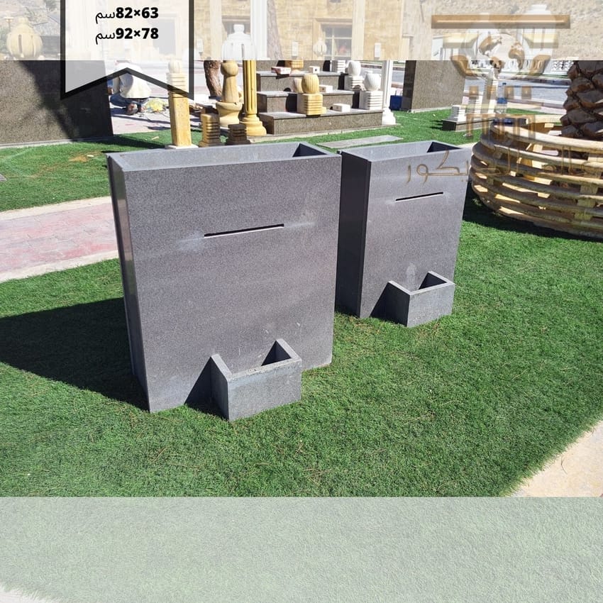 شلال 5 فور من حجر البازلت بتصميم مودرن بسيط وأنيق