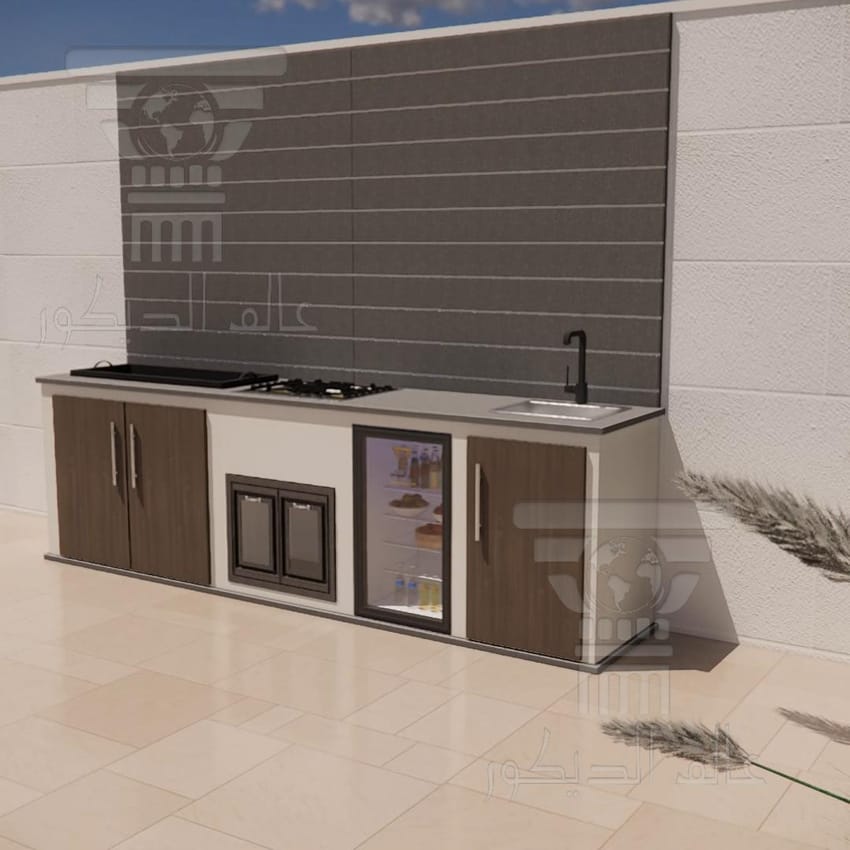 باربكيو خارجي MG300 بتصميم مطبخ متكامل