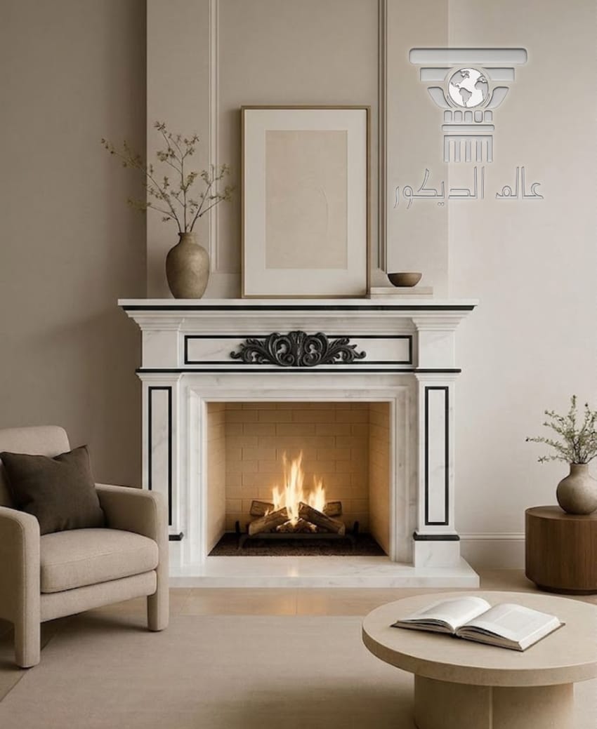 فاير بليس F7018 بتصميم كلاسيكي أنيق ولمسة زخرفية فاخرة