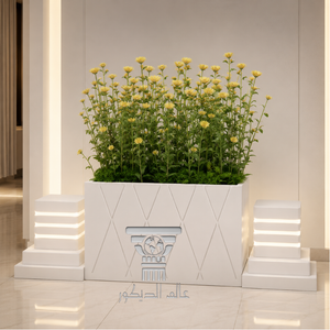 قوار G3005… جدار حجري ينبض بالماء والضوء